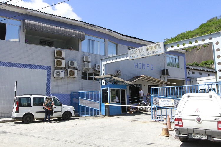 Hospital Infantil de Vitória (Foto: Kadidja Fernandes/AT)