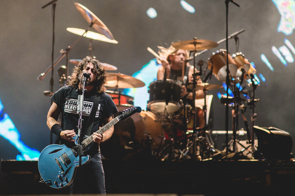 Os roqueiros do Foo Fighters fecharam a segunda noite do Rock in Rio 2019. (Foto: Divulgação/Rock in Rio)