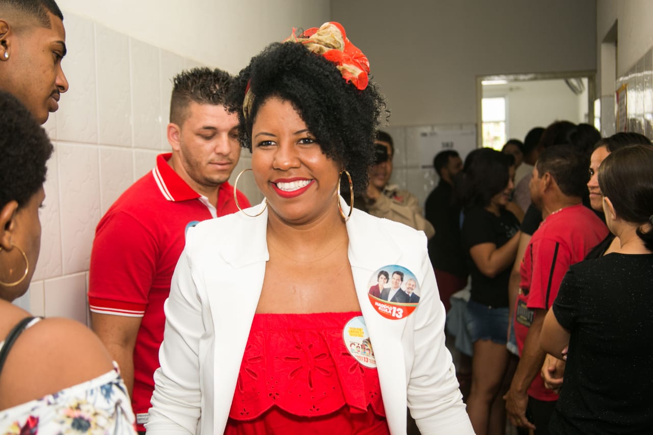 Jackeline Rocha disputa a presidência do PT Estadual (Foto: Caio César / Divulgação)