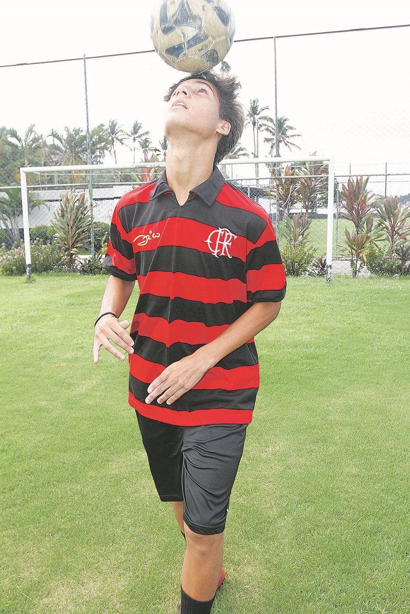Yuri chegou ao Flamengo em 2014 (Foto: Antonio Cosme/ Arquivo AT/ 27/01/2016)