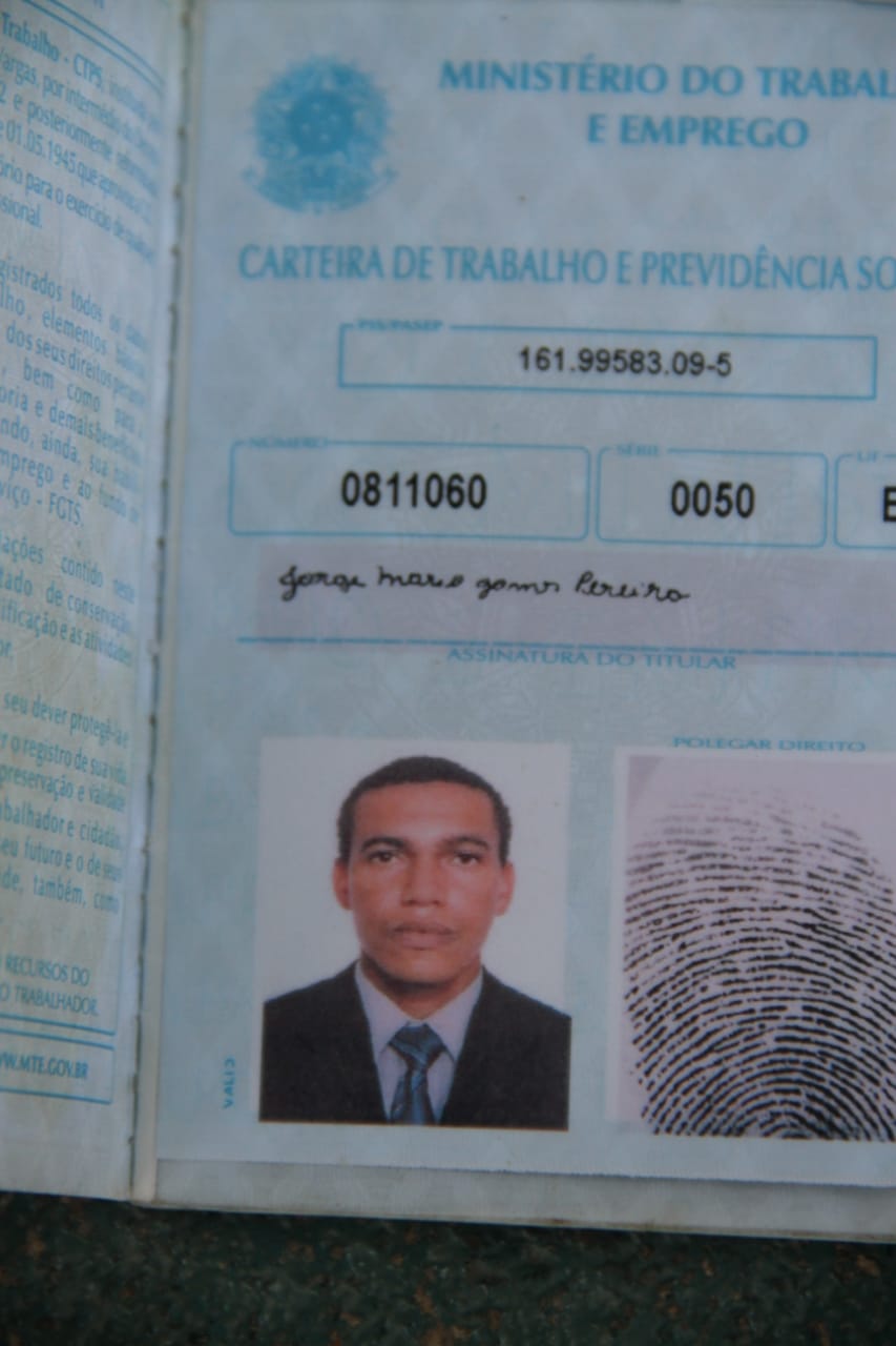 Jorge Mario Gomes Pereira tinha 30 anos e foi morto com uma facada. (Foto: Beto Barbosa/Divulgação)