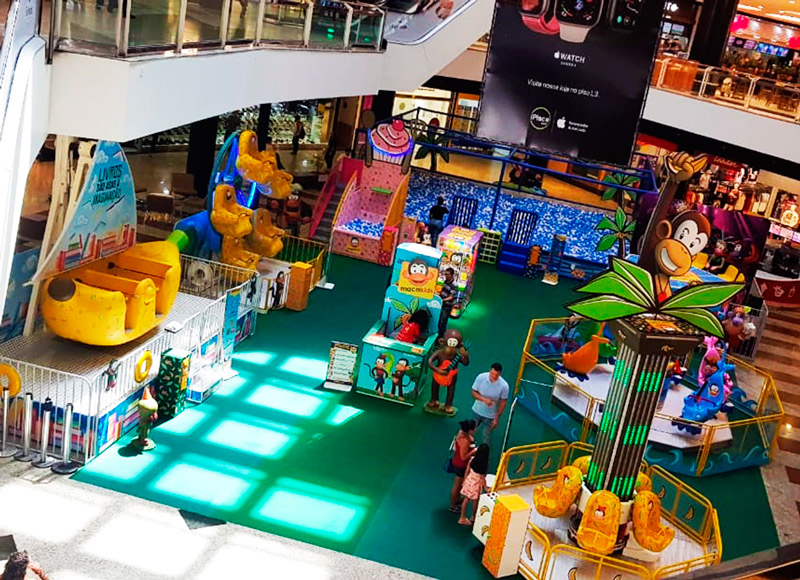 Macakids Park está instalado no Shopping Praia da Costa (Foto: Divulgação)