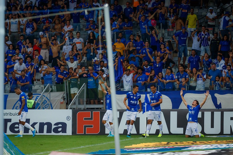 O meia Maurício tem apenas 18 anos e marcou o seu primeiro gol como jogador profissional. (Foto: Vinnicius Silva/Cruzeiro)
