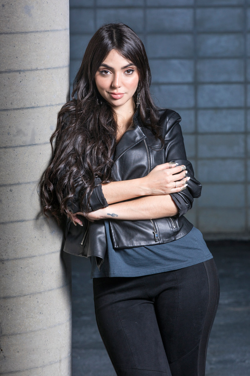 Nyvi Estephany (Foto: Victor Pollak/TV Globo)