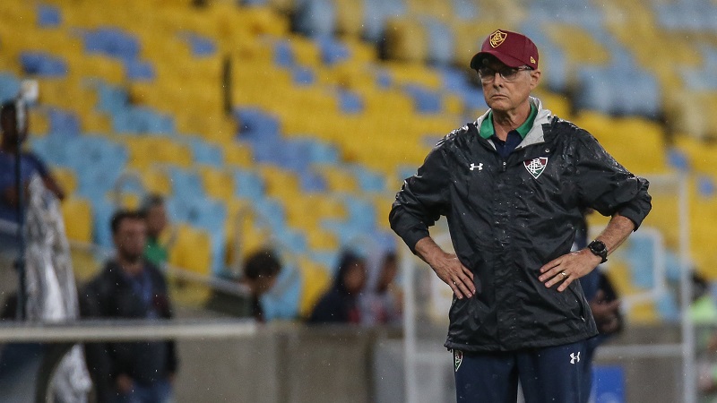 Oswaldo de Oliveira foi anunciado como técnico do Fluminense no dia 20 de agosto de 2019. (Foto: Lucas Merçon/Fluminense F.C)
