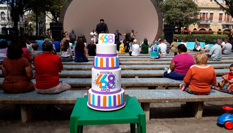 Celebração dos 468 anos da capital (Foto: Camila Lima / AT)