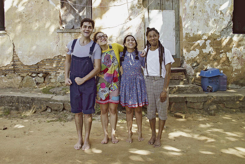 O musical infantil “Nuvem d’água” é gratuito, no próximo domingo (Foto: Divulgação)