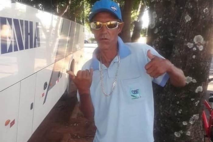 Ronaldo Lima tinha 45 anos e foi morto com três tiros dentro de uma lanchonete. (Foto: Reprodução.)