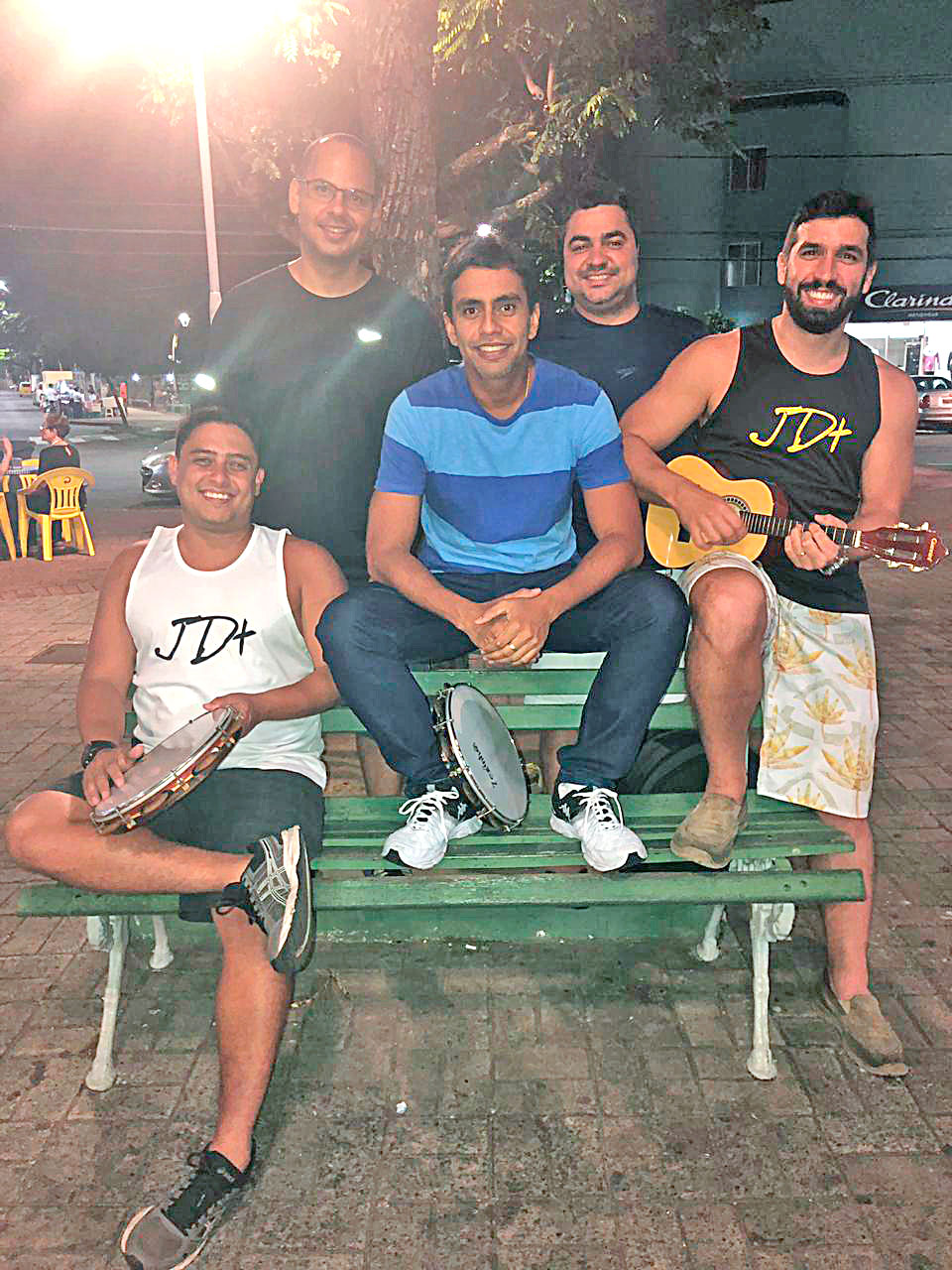 Na foto integrantes do projeto,