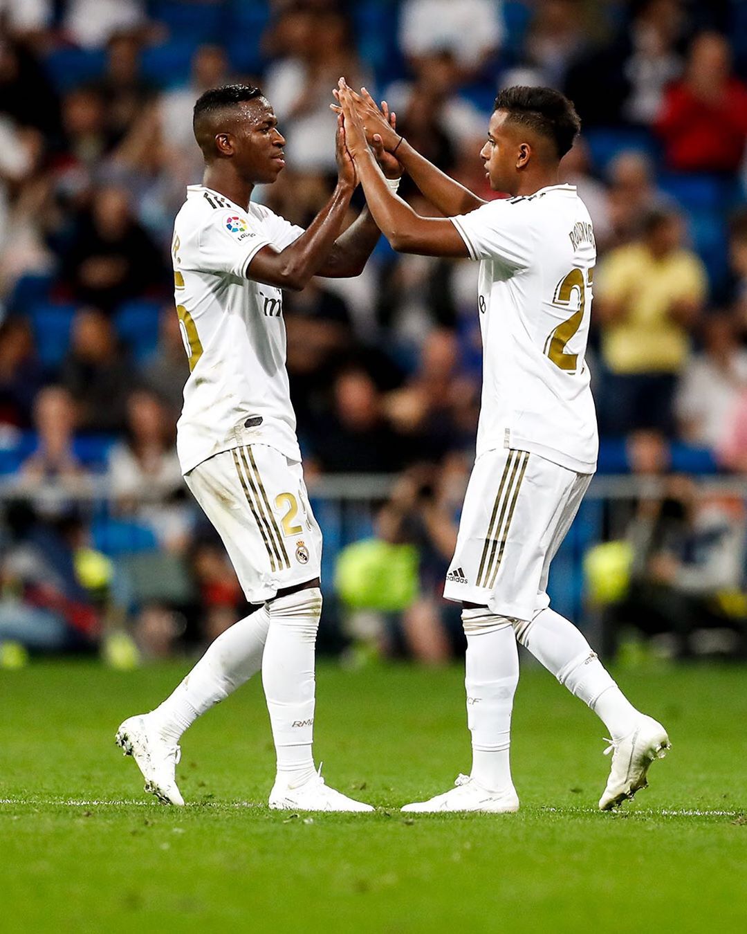 Vinicius Junior e Rodrygo (Foto: Reprodução/ Instagram @realmadrid)