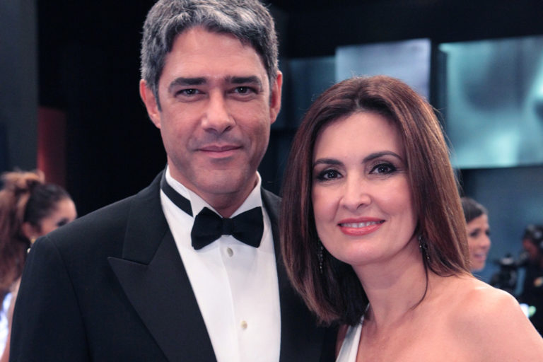 William Bonner e Fátima Bernardes ficaram 26 anos juntos e se separaram há cerca de três anos; eles têm três filhos juntos. (Foto: AG News)