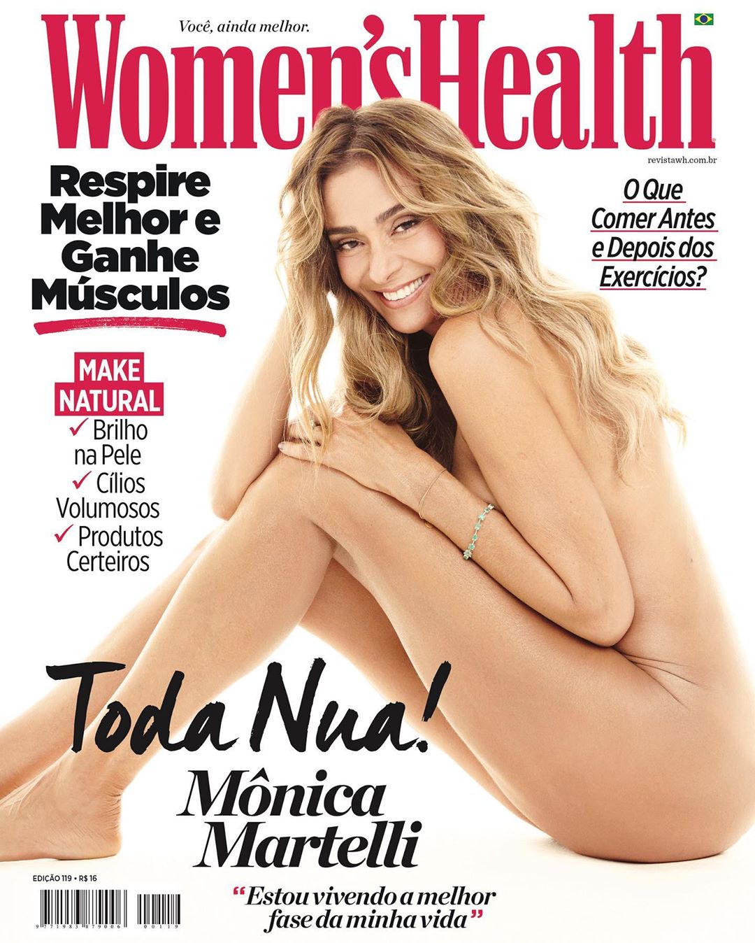 Women's Health Brasil com Mônica Martelli na capa (Foto: Reprodução / Instagram)