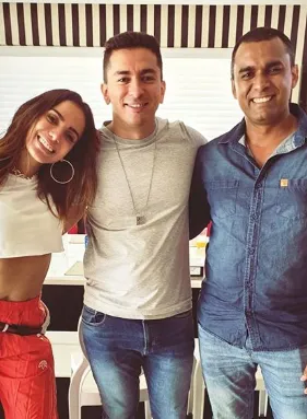 Imagem ilustrativa da imagem Irmão recém-descoberto de Anitta anuncia que vai adotar sobrenome da família da cantora