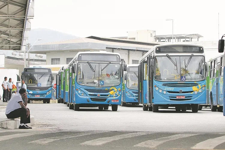 Imagem ilustrativa da imagem Grande Vitória já teve mais de 900 assaltos em ônibus neste ano