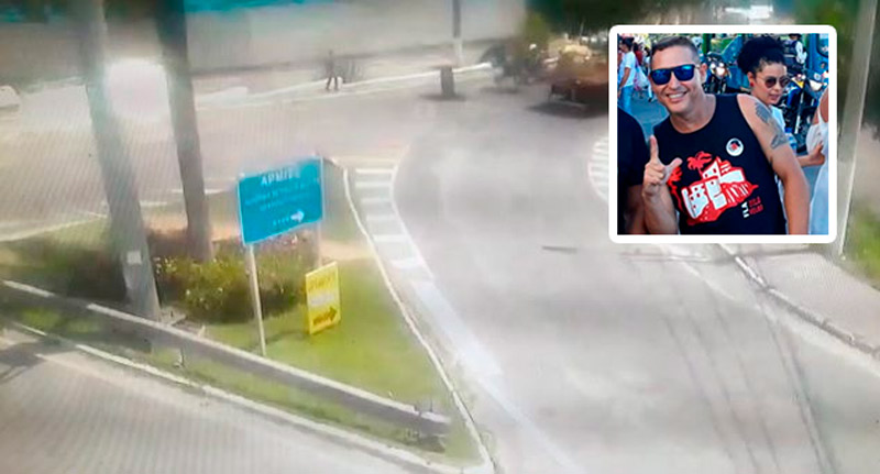 Mauro Cezar morreu no local do acidente (Foto: Reprodução / Acervo Pessoal)