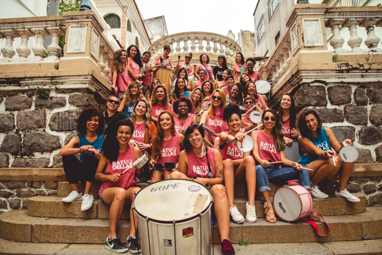 O grupo BatuqDellas (Foto: Criar Comunicação/Divulgação)