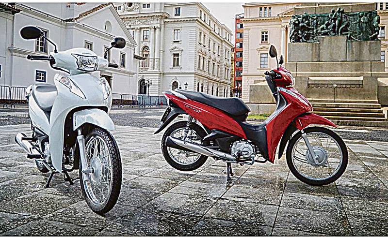 Batizada de Biz 110i, moto é a segunda mais barata do País. Ela só fica atrás da Pop 110i, que custa R$ 6.084 (Foto: Assessoria Honda)