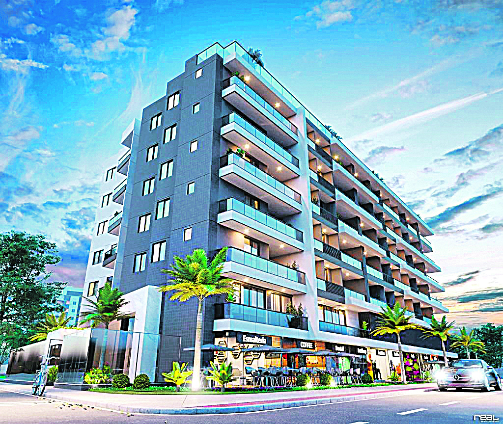 Com localização privilegiada, o Blue Bay se destaca pela arquitetura moderna e revestimentos especiais (Foto: Divulgação / Pacífico)
