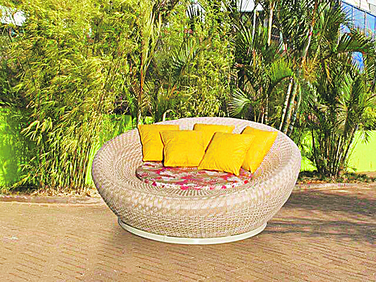 Chaise Garden: modelo confere sofisticação ao ambiente externo (Foto: Divulgação/ Cadeiras & Complementos)