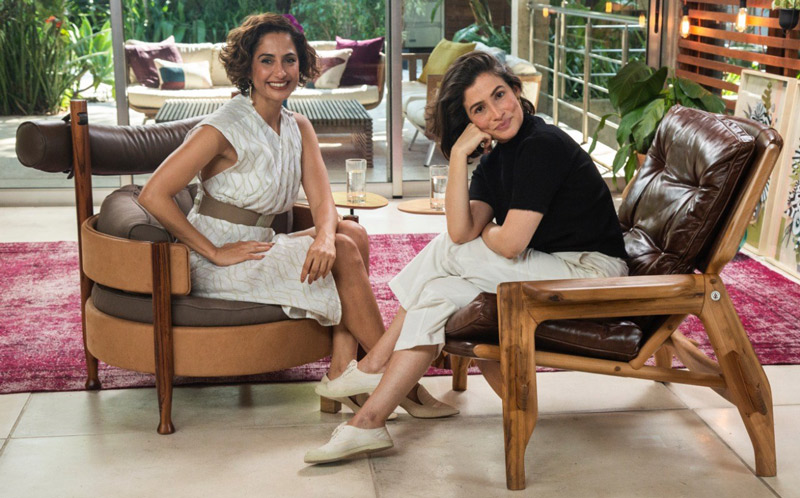 Camila Pitanga e Renata Vasconcellos (Foto: Divulgação)
