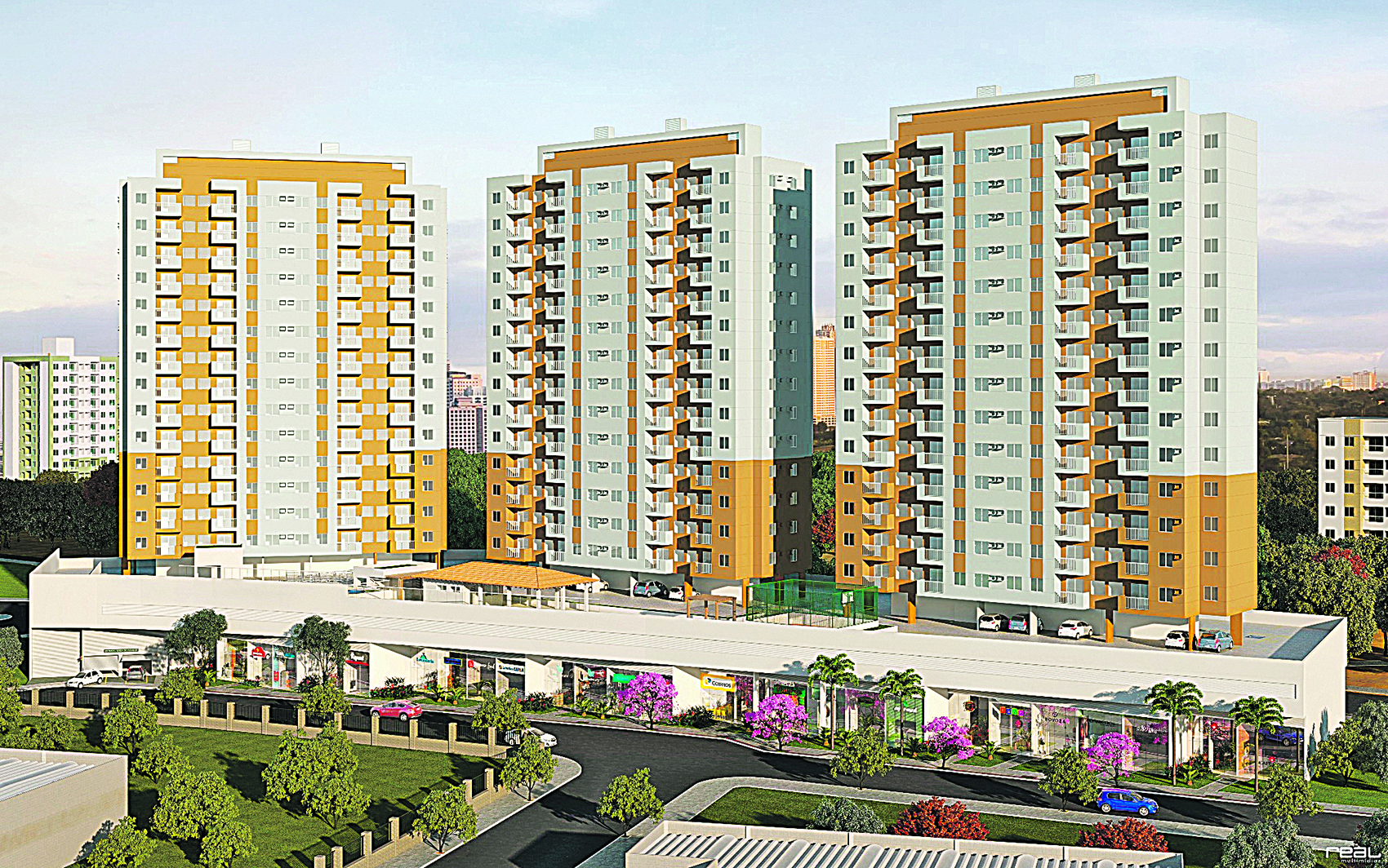Villa de Santa Inês Residencial Clube: duas torres serão entregues em 2021 (Foto: Divulgação)