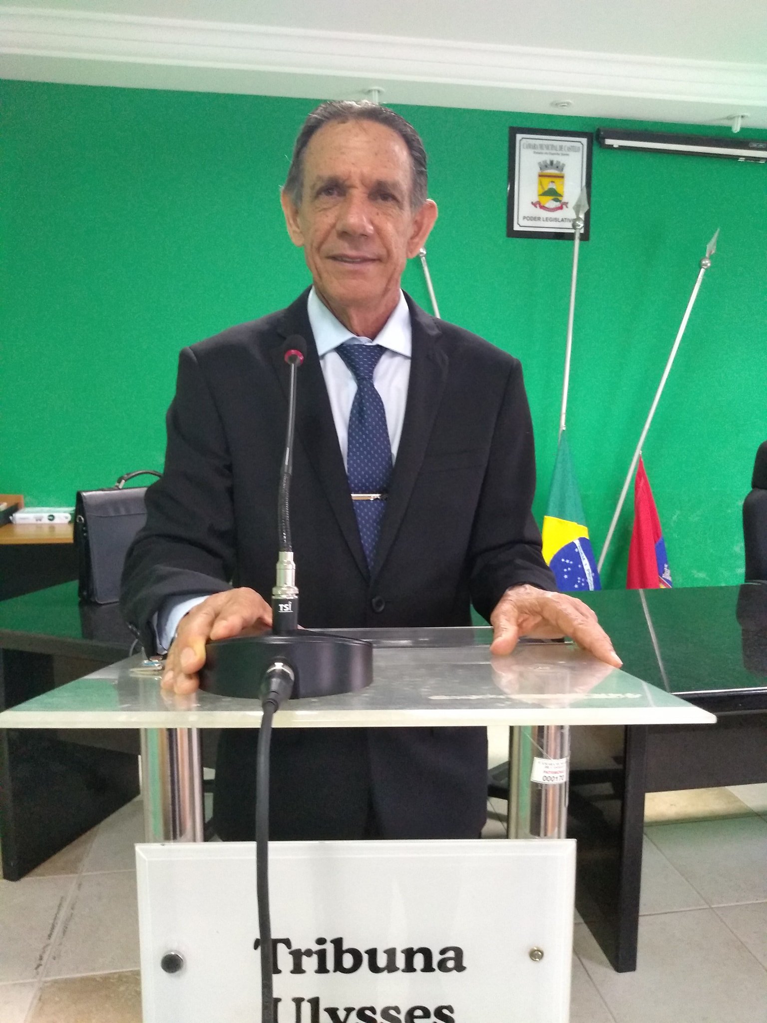 Domingos Fracaroli é o novo prefeito de Castelo. (Foto: Reprodução/Facebook)