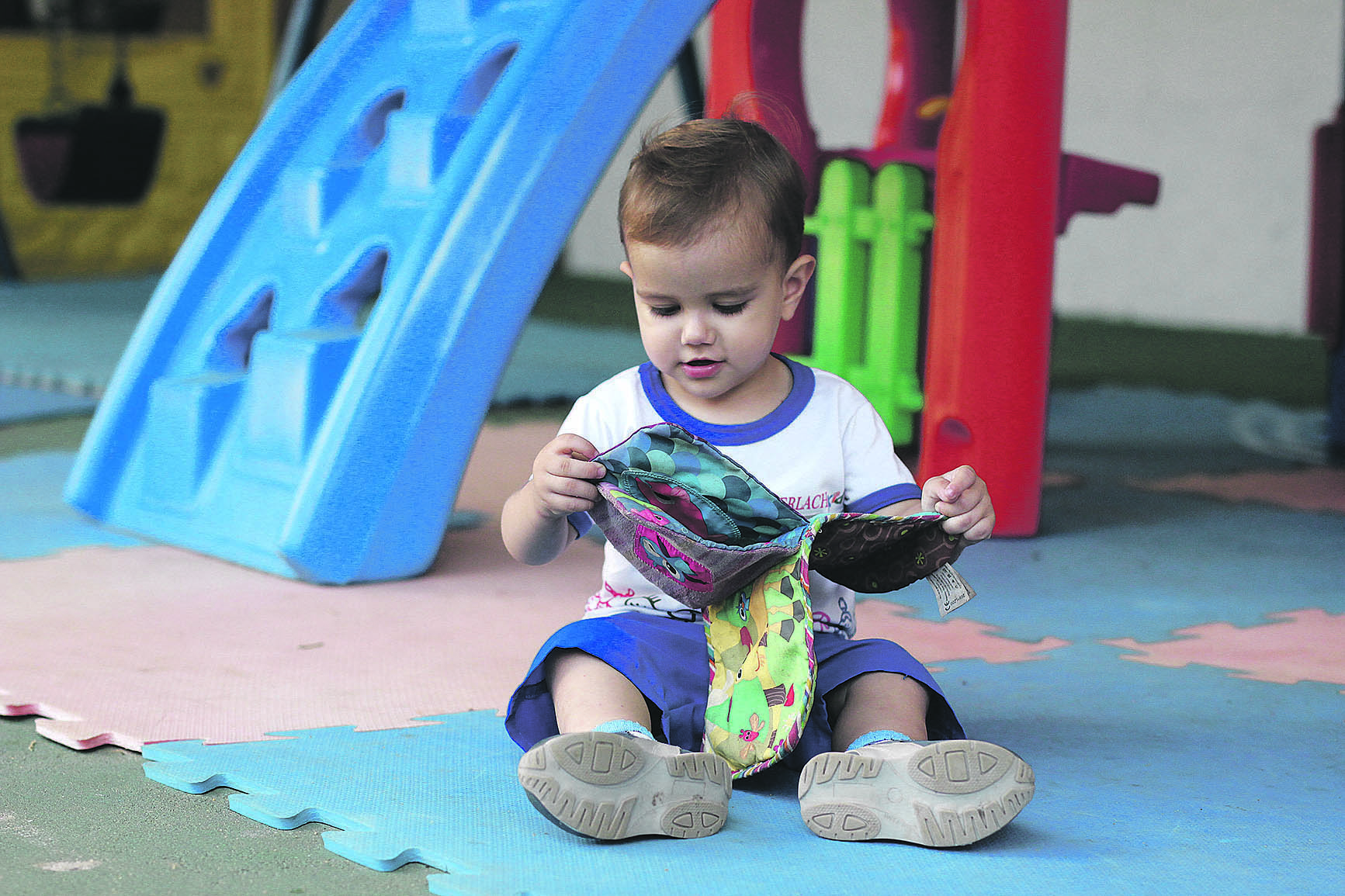 Na educação infantil, a criança recebe ensino apoiado no desenvolvimento cognitivo, que estimula a criatividade, por meio de atividades lúdicas (Foto: Divulgação/ Centro Educacional Erlach)
