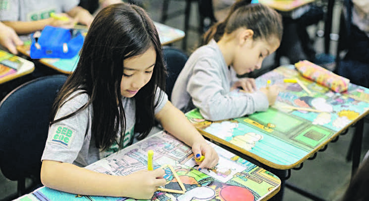 O PROGRAMA SEB EDUCO oferece espaços aconchegantes para brincadeiras, jogos, atividades físicas erealização de tarefas (Foto: DIVULGAÇÃO/ SEB)