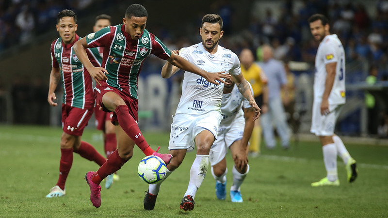 O Fluminense segurou o empate do jeito que deu e manteve cinco pontos de diferença para o rival (Foto: Lucas Merçon/ Fluminense FC)