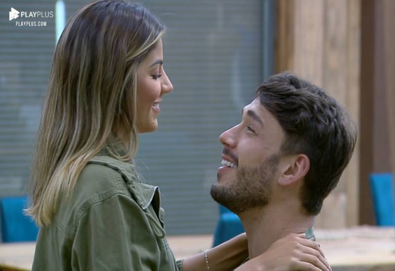 Hariany e Lucas (Foto: Reprodução / Record TV)
