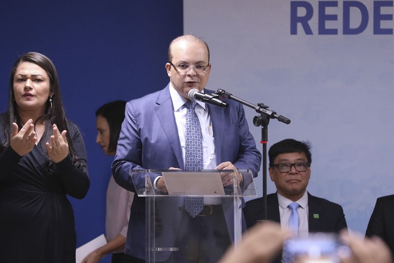 O governador do Distrito Federal, Ibaneis Rocha (Foto: Valter Campanato/Agência Brasil)