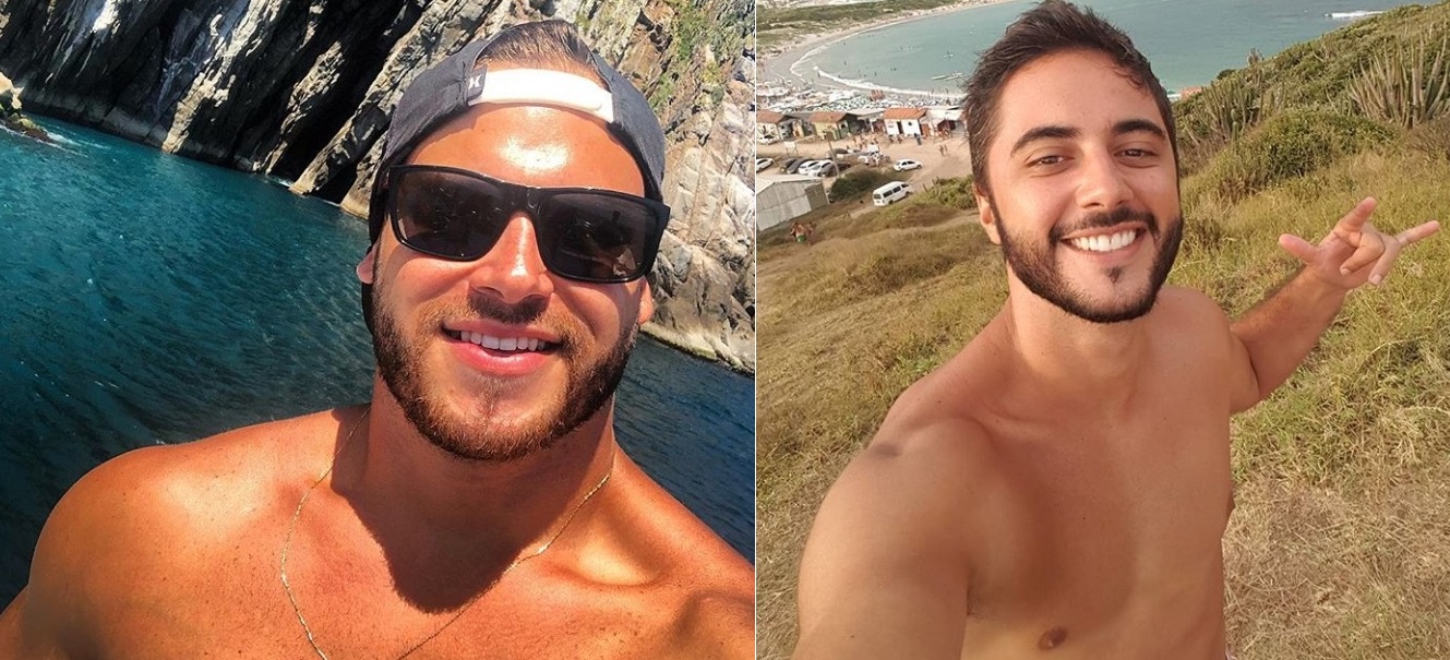 O universitário Matheus e o advogado Gustavo (Foto: Reprodução/ Instagram)