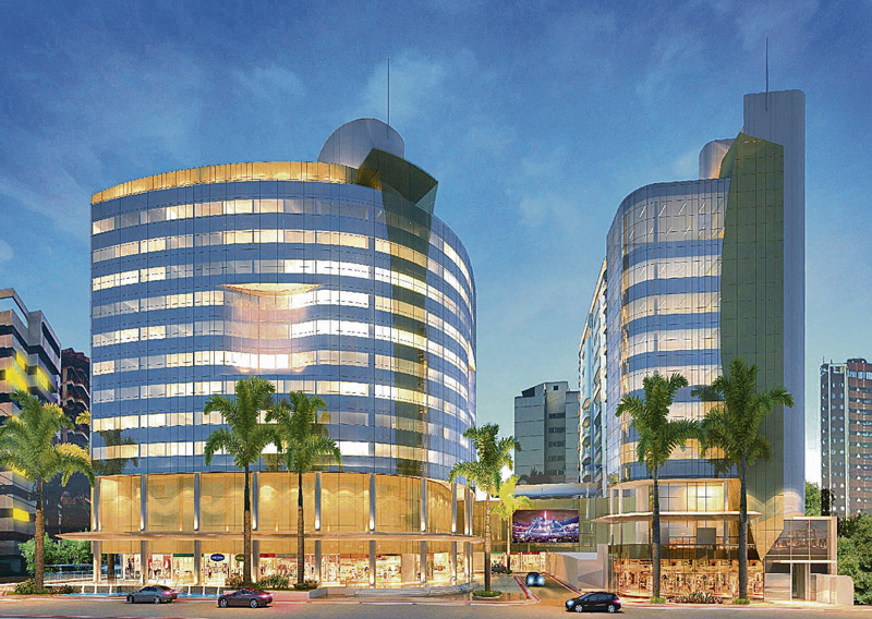 Ocean Ville: com entrega prevista  para 2020, o empreendimento na Praia da Costa tem apartamentos, salas e lojas (Foto: Divulgação/Galwan)
