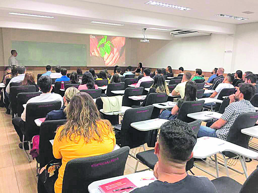 O instituto desenvolveu um workshop para trabalhar o autoconhecimento dos estudantes em sala de aula (Foto: Divulgação/ Ipog)
