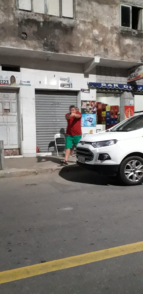 Uma das vítimas conseguiu capturar o momento em que o sindicalista José Pansini efetuava os disparos. (Foto: Divulgação/Polícia Civil)