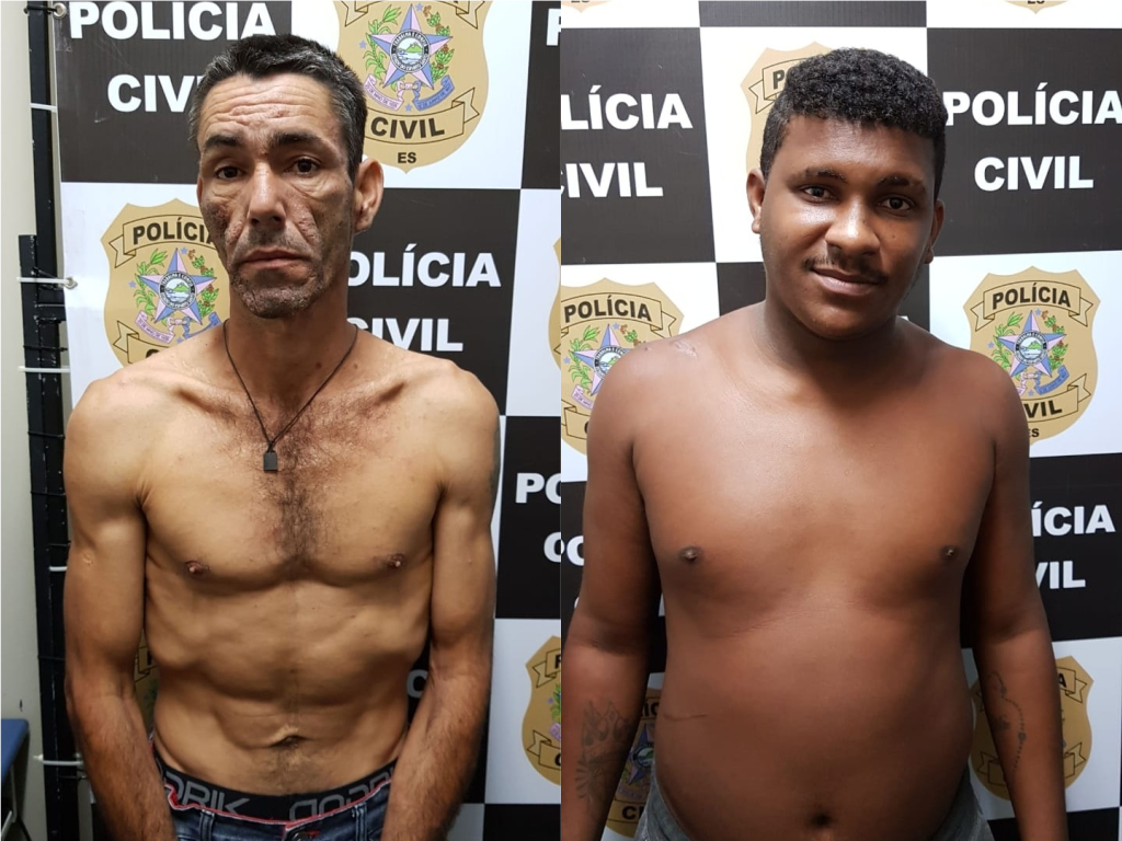 Junio Cesar Ferreira e Ricardo Costa Silva foram detidos nesta quinta (17). (Foto: Divulgação/Polícia Civil)