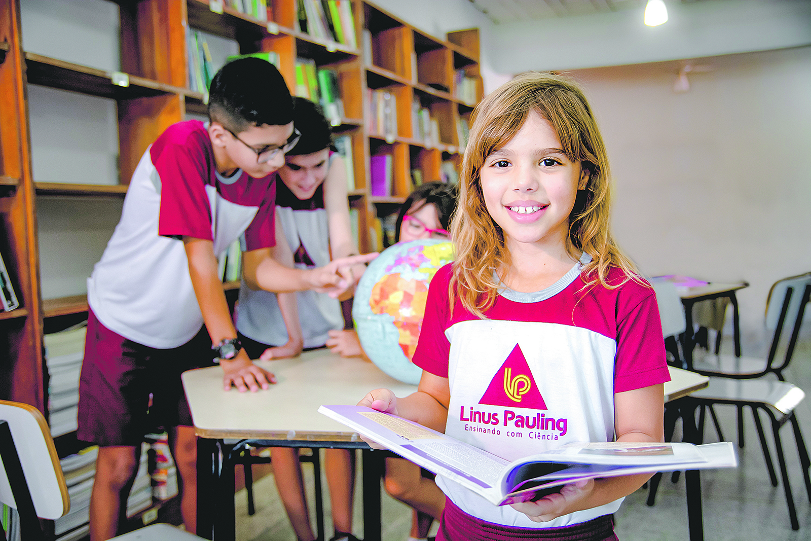 Estudantes durante processo de aprendizagem: objetivo é garantir sucesso na vida pessoal e profissional (Foto: Divulgação/ Caio Alves Soares)