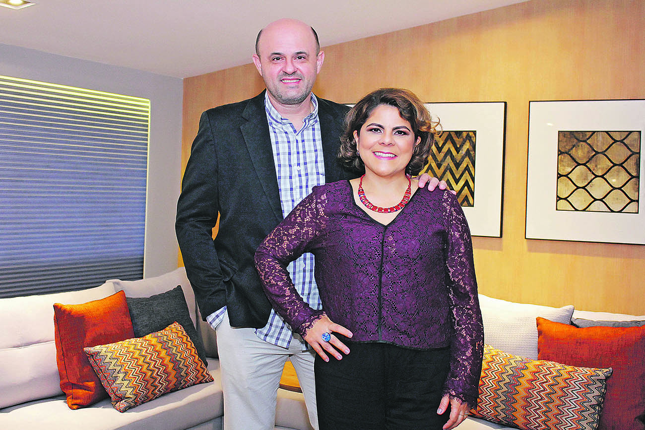 Robson e Maria Alice: casal compartilha paixão pela arquitetura (Foto: Divulgação)