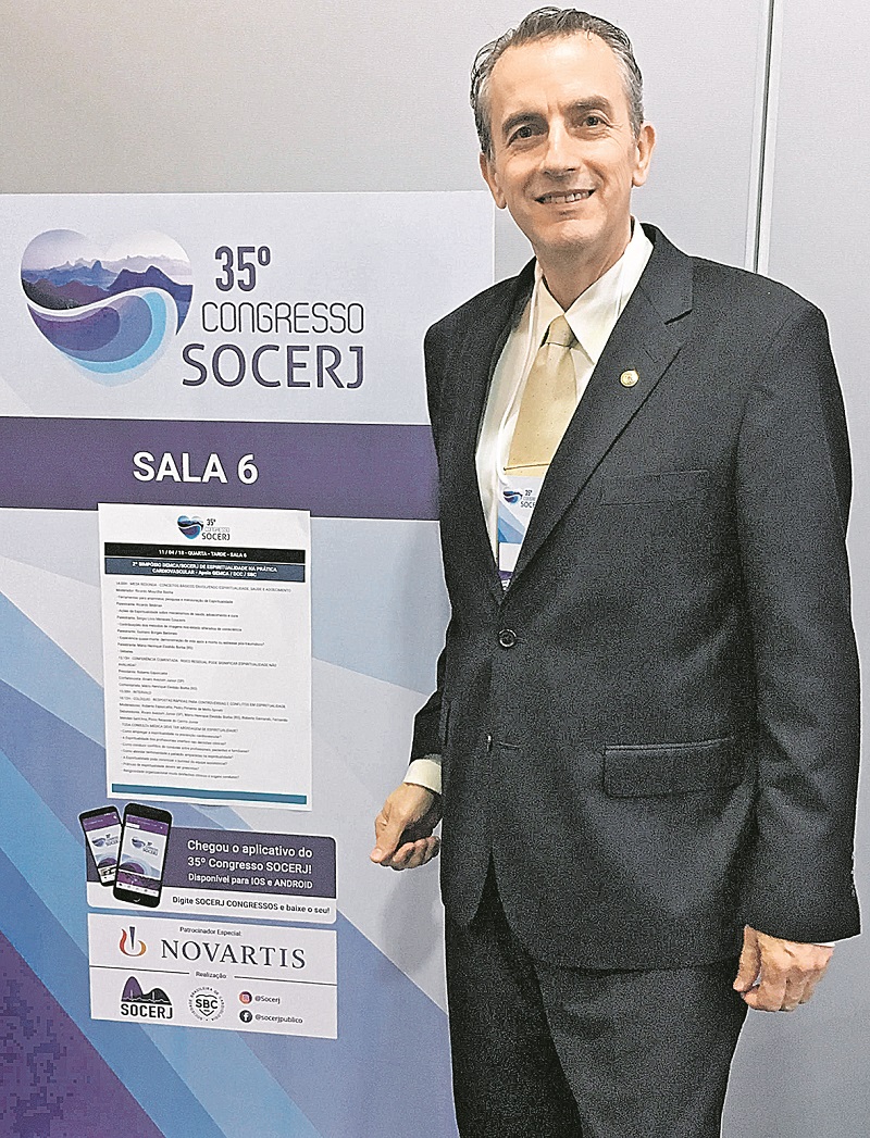 O Cardiologista Mário Borba diz que, para a orientação sobre espiritualidade, é preciso sensibilidade do médico e aceitação do paciente. (Foto: Divulgação)
