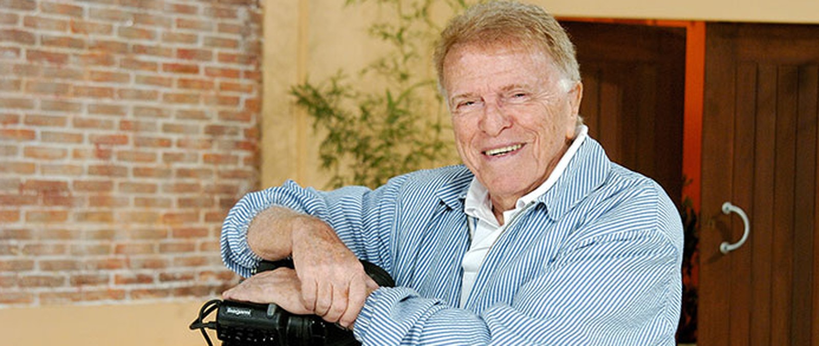 Diretor Maurício Sherman (Foto: Márcio de Souza/Globo)
