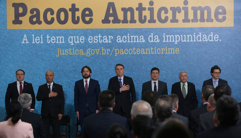 Pacote Anticrime foi lançado nesta quinta-feira (Foto: Antonio Cruz/ Agência Brasil)