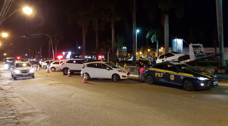 Operação realizada em Venda Nova do Imigrante (Foto: Divulgação / PRF)
