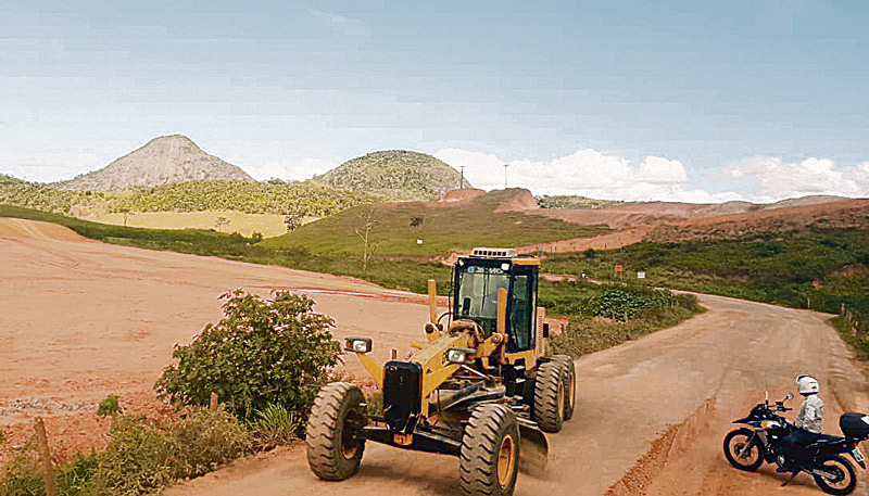 Obras do Contorno do Mestre Álvaro, que estão em fase de terraplanagem, vão beneficiar diretamente 38 bairros (Foto: Fabiana Tostes / AT — 08/10/2019)