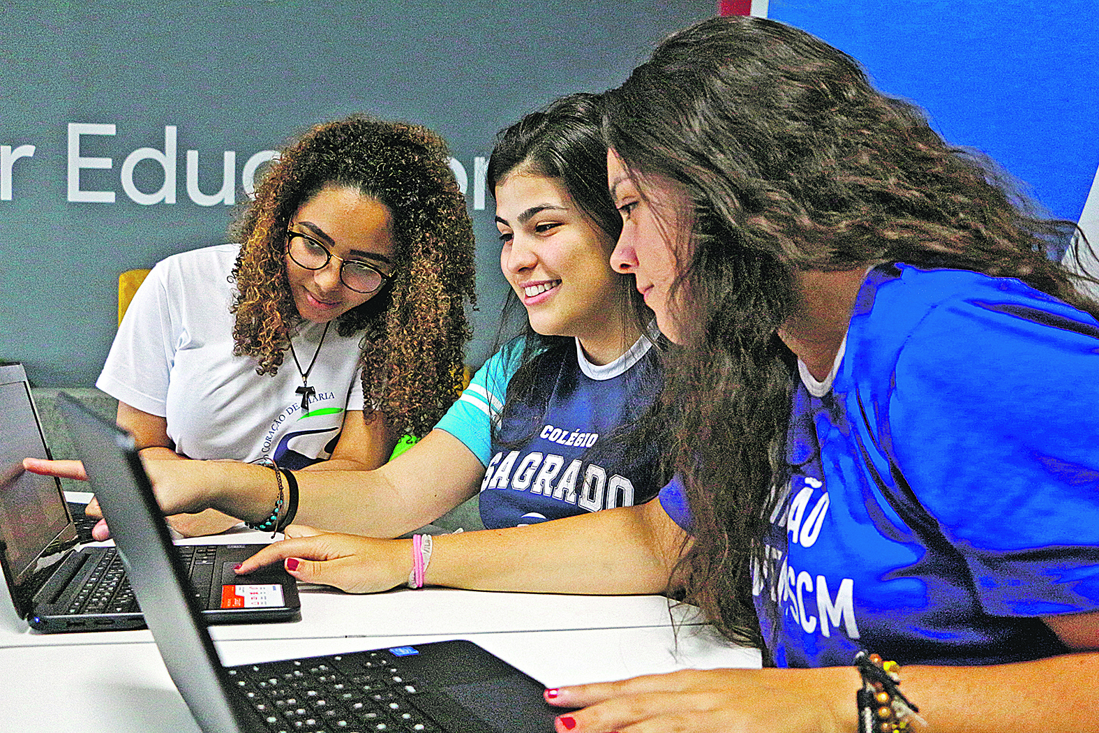 Estudantes são estimulados à construção do protagonismo e ao pensamento científico através do “saber fazer” (Foto: Colégio Sagrado Coração de Maria)