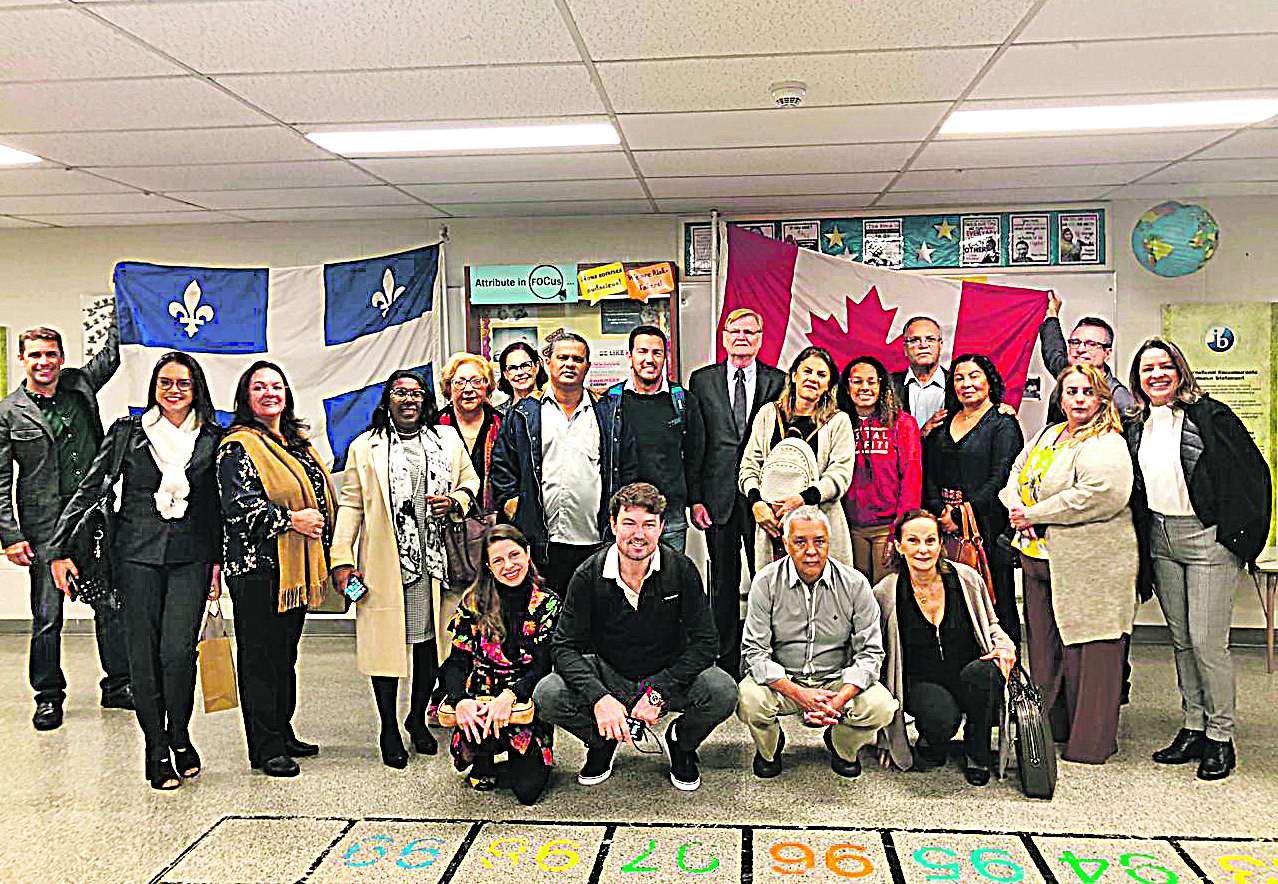 Viagem ao canadá: intercâmbio (Foto: Divulgação/ Sinepe)