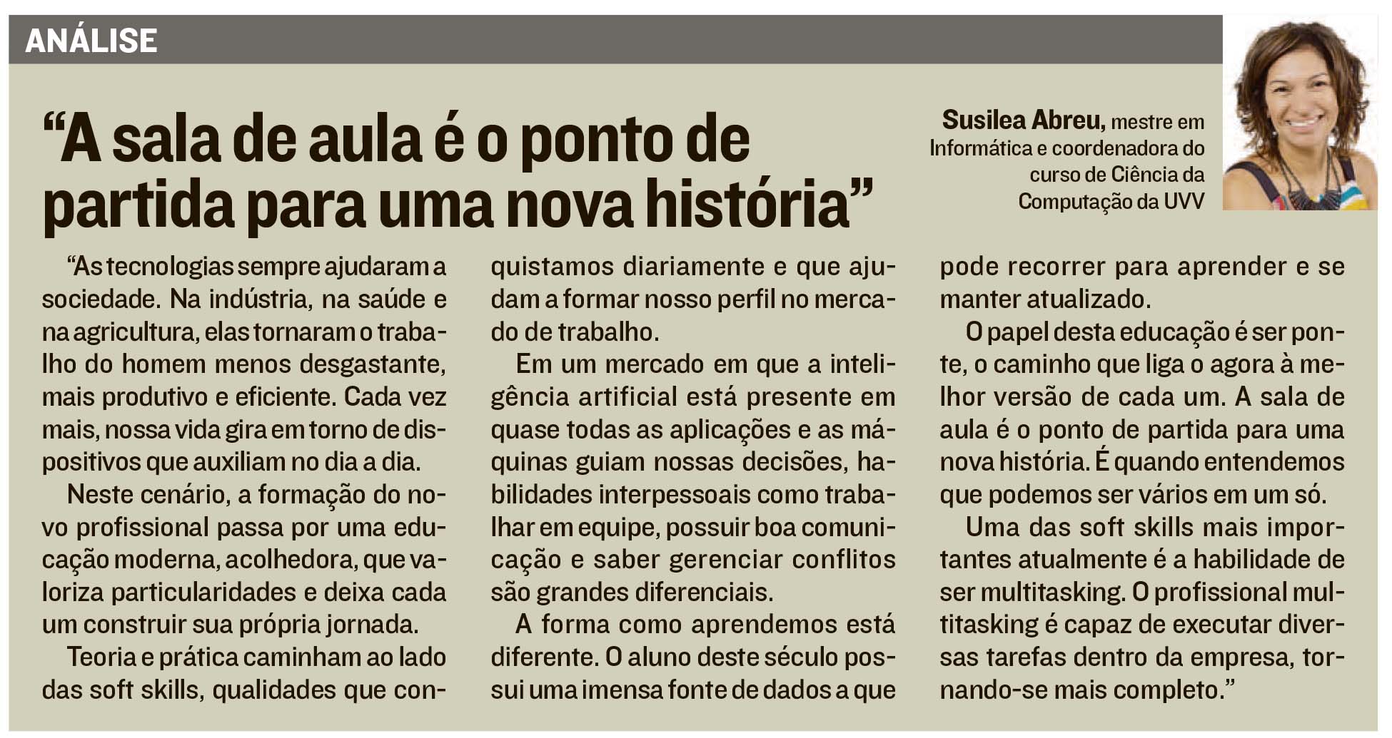 (Foto: Jornal A Tribuna)