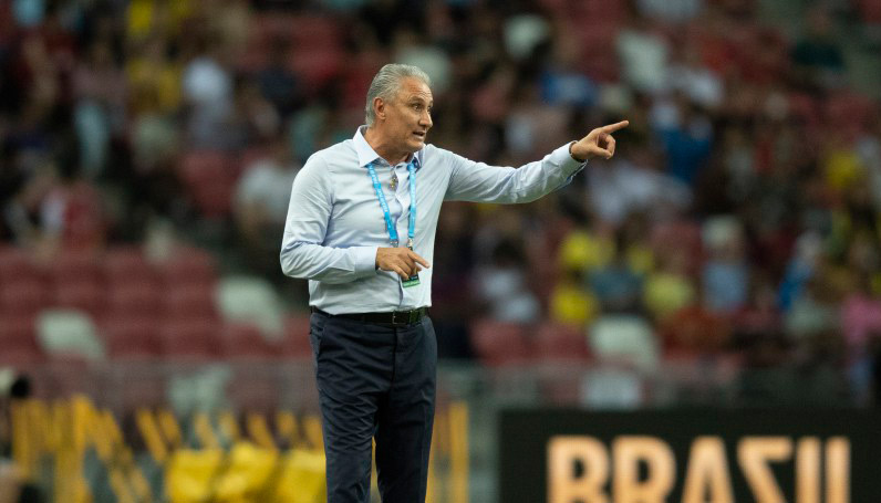 Tite, técnico da Seleção Brasileira (Foto: Lucas Figueiredo/CBF)