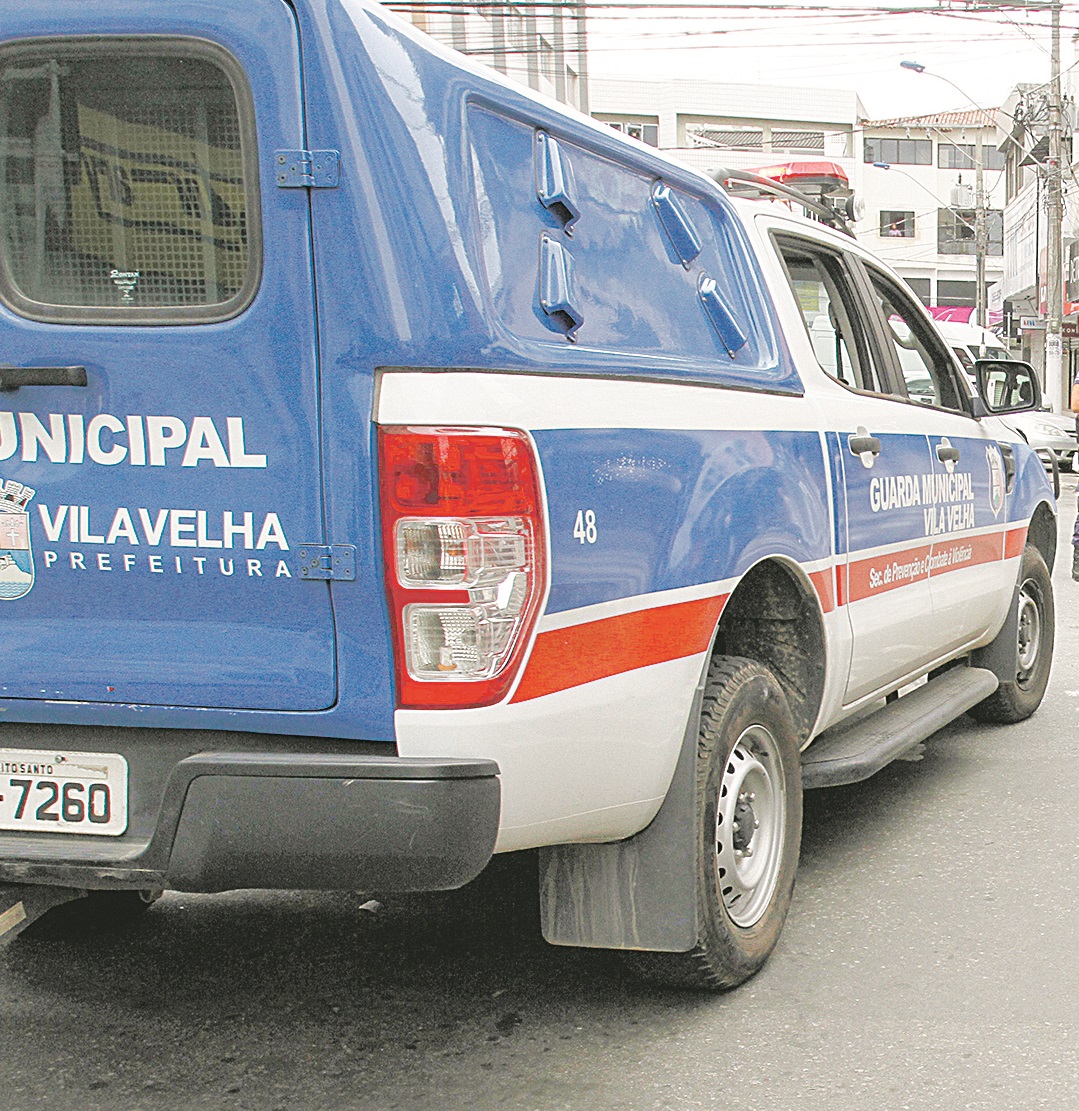 Viatura da Guarda Municipal de Vila Velha: caso aconteceu no bairro Cocal. (Foto: Antonio Moreira/AT)