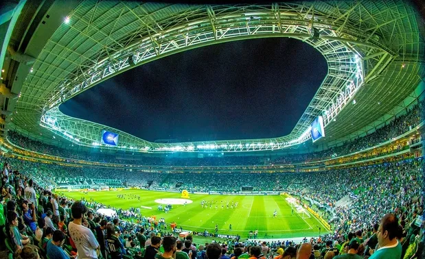 Imagem ilustrativa da imagem Palmeiras soma R$ 320 milhões em renda no Allianz, com ingresso a R$ 67