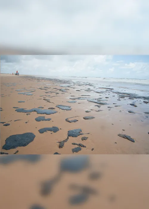 Imagem ilustrativa da imagem Estudo do Inpe indica que óleo que atinge litoral brasileiro veio do mar da África